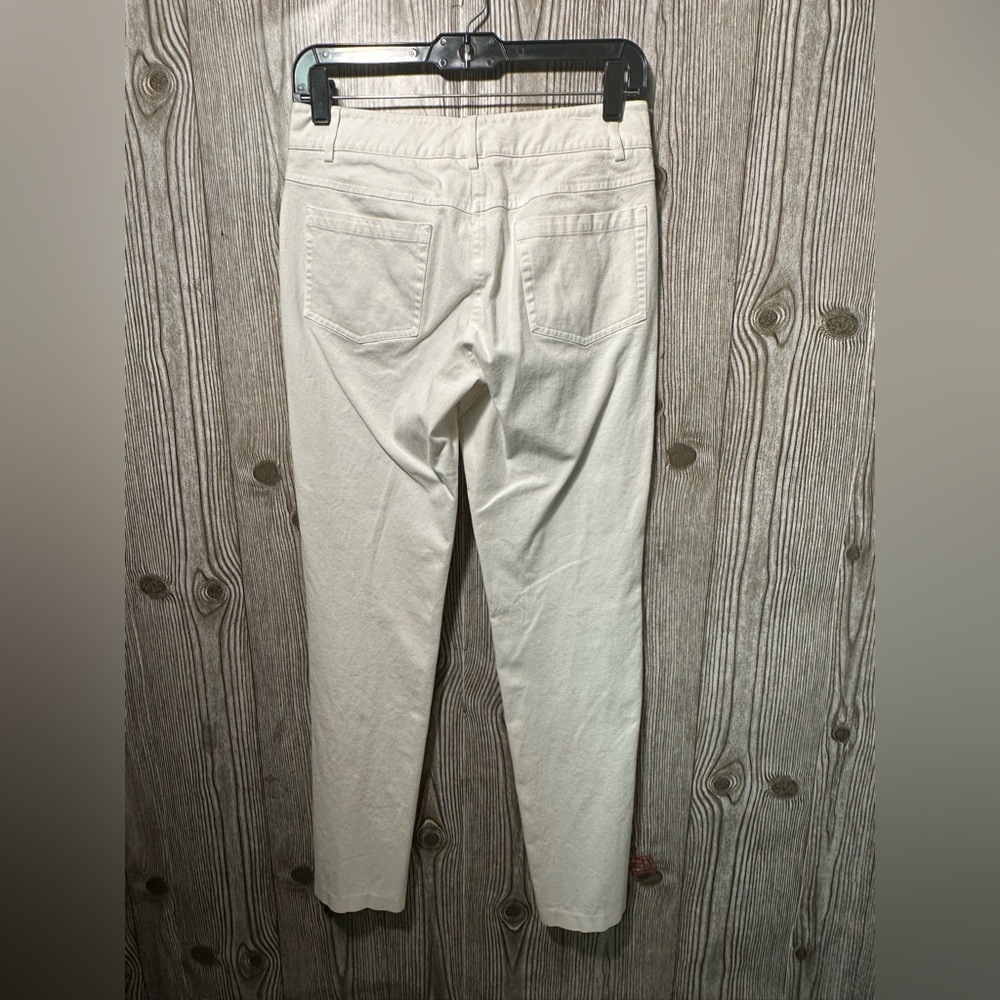 J. McLaughlin White Jeans Sz 0 - Picture 7 of 7